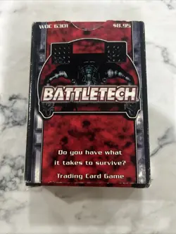 1996 Battletech Trading Card Game By Wizards Of The Coast WOC 6301 - Image 1