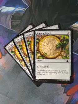 Selesnya Signet x 4 | 7% Off 2+ | Dragonstorm | NM | MTG - Image 1