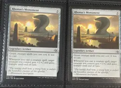 Rhona’s Monument Magic The Gathering Pair Of Two (2) LP Mtg - Image 1