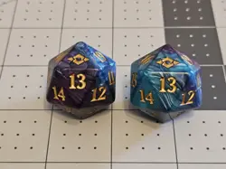 Magic The Gathering Spindown Modern Horizons 2 Oversized Dice Lot Of 2 - Image 1