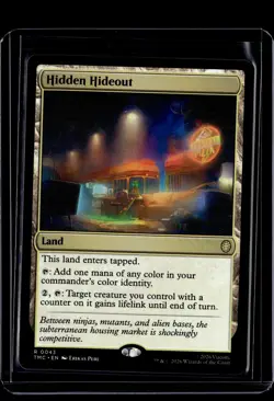 Hidden Hideout - 43 - TMC - NM - MTG Magic the Gathering - Image 1