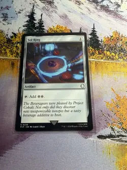 Magic The Gathering MTG SOL RING Universes Beyond: Fallout NM Near Mint - Image 1