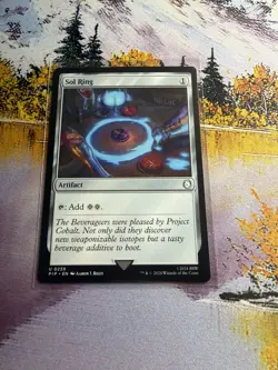 Magic The Gathering MTG SOL RING Universes Beyond: Fallout NM Near Mint - Image 2