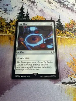Magic The Gathering MTG SOL RING Universes Beyond: Fallout NM Near Mint - Image 5