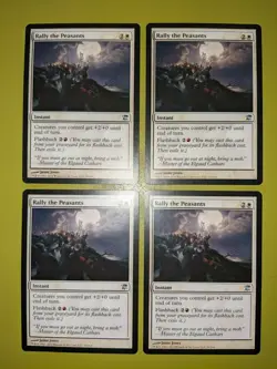 Rally the Peasants x4 Innistrad 4x Magic the Gathering MTG - Image 1