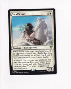 MAGIC THE GATHERING COMMANDER: OUTLAWS OF THUNDER JUNCTION SAND SCOUT - Image 1