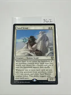 Sand Scout - Thunder Junction Commander OTC - Rare - MTG Magic Pack fresh - Image 1