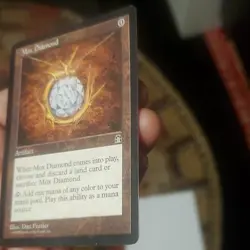 Wizards of the Coast Mox Diamond Stronghold Artifact Rare Regular English MTG - Image 3