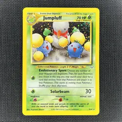 Jumpluff DOUBLE HOLO ERROR Pokemon TCG Neo Revelation 9/64 - Image 1