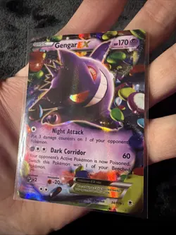 Pokemon Gengar EX TCG Phantom Forces Ultra Rare Holo Card 34/119 NM Condition - Image 3