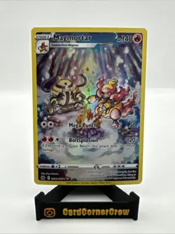 Pokemon TCG Magmortar GG03/GG70 Crown Zenith Galarian Gallery Ultra Rare Holo - Image 1