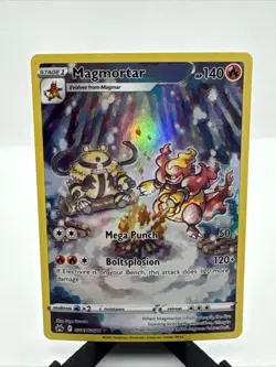 Pokemon TCG Magmortar GG03/GG70 Crown Zenith Galarian Gallery Ultra Rare Holo - Image 2