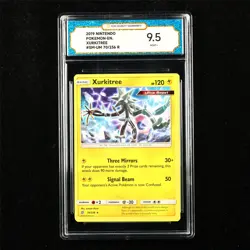 TQG 9.5 MINT+ 2019 Pokemon ENG Xurkitree 70/236 R - Image 1