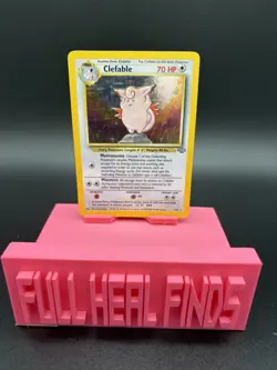 Pokemon TCG Clefable Jungle 1/64 Holo Unlimited Holo Rare - Image 1