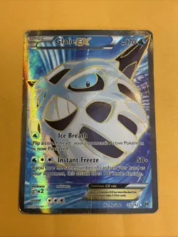 Glalie EX (155/162) 2015 Pokemon XY Breakthrough Full Art DMG - Image 1
