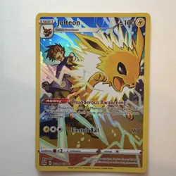 Pokemon Jolteon TG04/TG30 Brilliant Stars Trainer Gallery Ultra Rare Full Art H… - Image 1