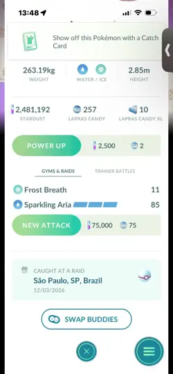 Pokemon Go Shiny Lapras ( Background) - Image 2