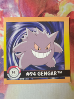 Gengar #94 Pokemon Artbox 1999 Vintage Sticker Series 1 LP - Image 1