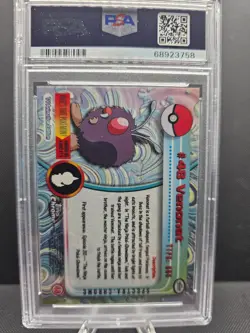 Venonat #48 2000 TOPPS Chrome Pokemon T.V. - Spectra PSA 10 - Image 2