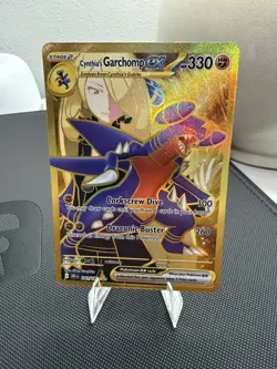 Cynthia's Garchomp ex 241/182 Hyper Rare Destined Rivals Pokemon TCG - Image 1