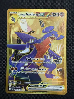 Cynthia's Garchomp ex 241/182 Hyper Rare Destined Rivals Pokemon TCG - Image 4