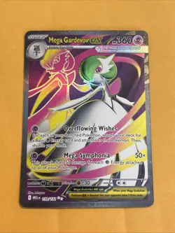 Pokemon TCG Mega Evolution Mega Gardevoir ex #159/132 Full Art Ultra Rare NM - Image 1