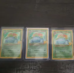 VENUSAUR 15/102 CELEBRATIONS CLASSIC COLLECTION - HOLO RARE - POKEMON TCG NM X3 - Image 1