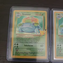 VENUSAUR 15/102 CELEBRATIONS CLASSIC COLLECTION - HOLO RARE - POKEMON TCG NM X3 - Image 2