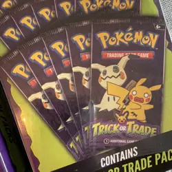 Pokemon TCG Trick or Trade Booster Boxes Lot - 2 Boxes, 15 Packs Each - Image 1