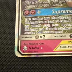 Pokemon Togepi & Cleffa & Igglybuff GX TAG TEAM Ultra Rare Cosmic Eclipse Holo … - Image 2