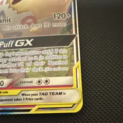 Pokemon Togepi & Cleffa & Igglybuff GX TAG TEAM Ultra Rare Cosmic Eclipse Holo … - Image 3
