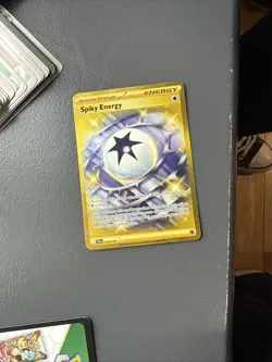 Pokemon TCG Spiky Energy 190/159 Journey Together Gold Hyper Rare NM - Image 1