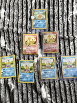 Vintage WOTC Pokemon Joblot Bundle Squirtle, Charmander, Magikarp - Image 1