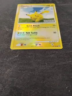 Pokemon Pikachu TCG Reverse Holo Rare Stamped Platinum 70/100 DMG - Image 3