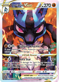 Lucario VSTAR SWSH291 | Pokemon TCG SWSH Black Star Promo | Sealed - Image 1