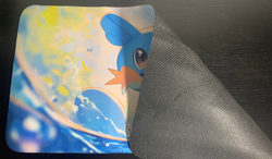 POKEMON TCG - MUDKIP - RUBBER PLAYMAT -60CM X 30CM PERFECT FOR TCG - Image 2