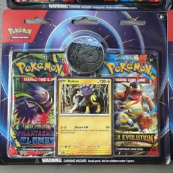 Pokemon Mega Evolution & Phantasmal Flames Two (2) Pack Blister Sealed Lot of 4 - Image 2
