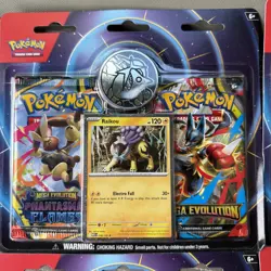 Pokemon Mega Evolution & Phantasmal Flames Two (2) Pack Blister Sealed Lot of 4 - Image 4