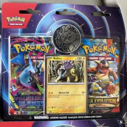 Pokemon Mega Evolution & Phantasmal Flames Two (2) Pack Blister Sealed Lot of 4 - Image 5