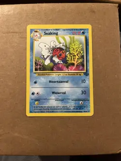 Pokemon TCG - Seaking 46/64 - Jungle Set 1999 - Dutch - Image 1