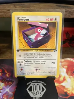 Pokemon - Team Rocket - 1st Edition - Porygon # 48/82 - Image 1