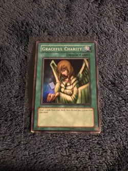 Yugioh Graceful Charity SDP-040 Super Rare Unlimited MP - Image 1