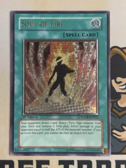 Soul Of Fire 1st Edition Ultimate Rare FOTB EN031 Yu-Gi-Oh! NM EURO Print - Image 3