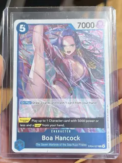 Bandai One Piece Boa Hancock EB04-027 Special Holo 7000 Power Card - Image 2