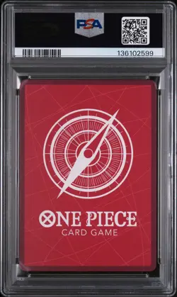 2025 ONE PIECE JPN ENGLISH VERSION 2ND ANV SET #081 MARSHALL D. TEACH PSA 10 - Image 2