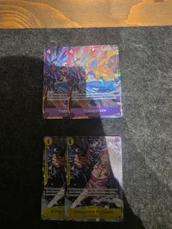 P-093 Trafalgar Law & OP12-108 Donquixote Rosinante Promo IB-06 One Piece TCG - Image 1