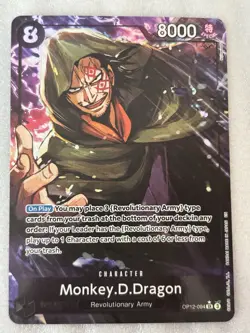 Monkey.D.Dragon OP12-094 Alternate Art SR One Piece OP12:Legacy of the Master NM - Image 1