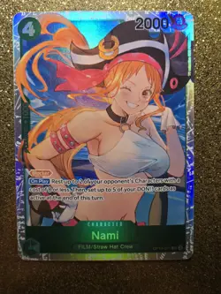 One Piece The Azure Sea's Seven •Nami•OP14-031•SR - Image 1