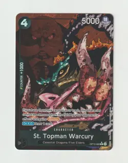 One Piece TCG St. Topman Warcury OP13-089 Alternate Art Alt English CC - Image 1