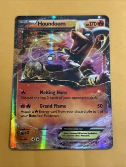 Pokemon Houndoom EX 21/162 XY BREAKthrough English LP/MP - Image 1